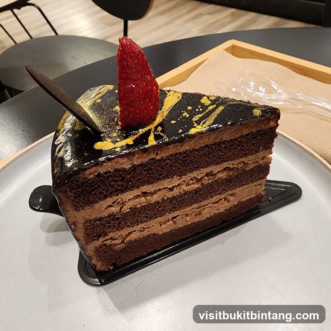 Chocolate Cake Slice