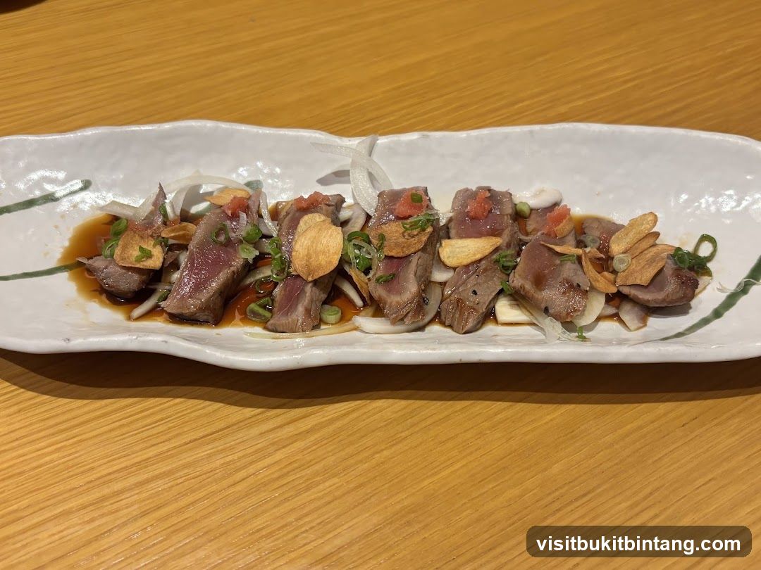 Seared Tuna Tataki