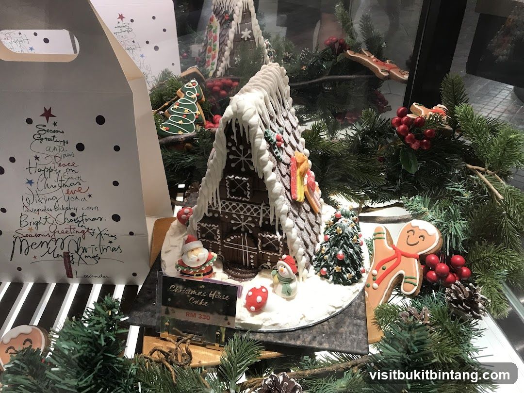 Christmas Gingerbread House Display