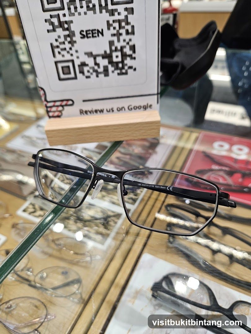 Eyeglasses on Display