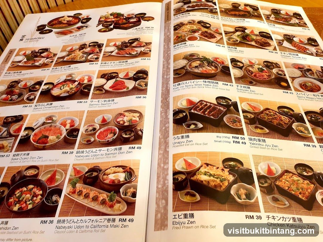 TEISHOKU set dinner