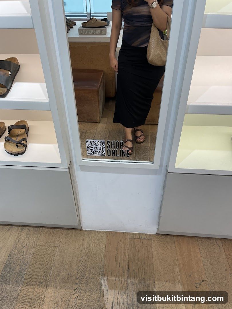 Woman in a store