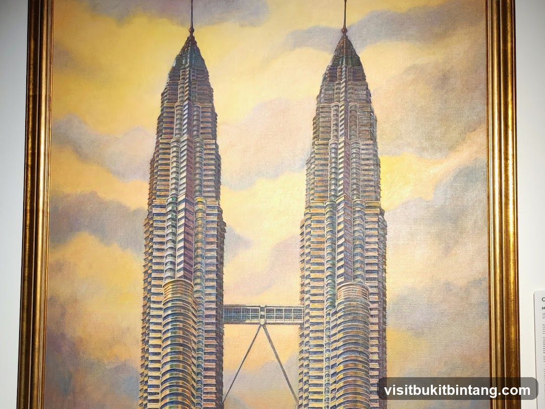 Painting of Petronas Towers