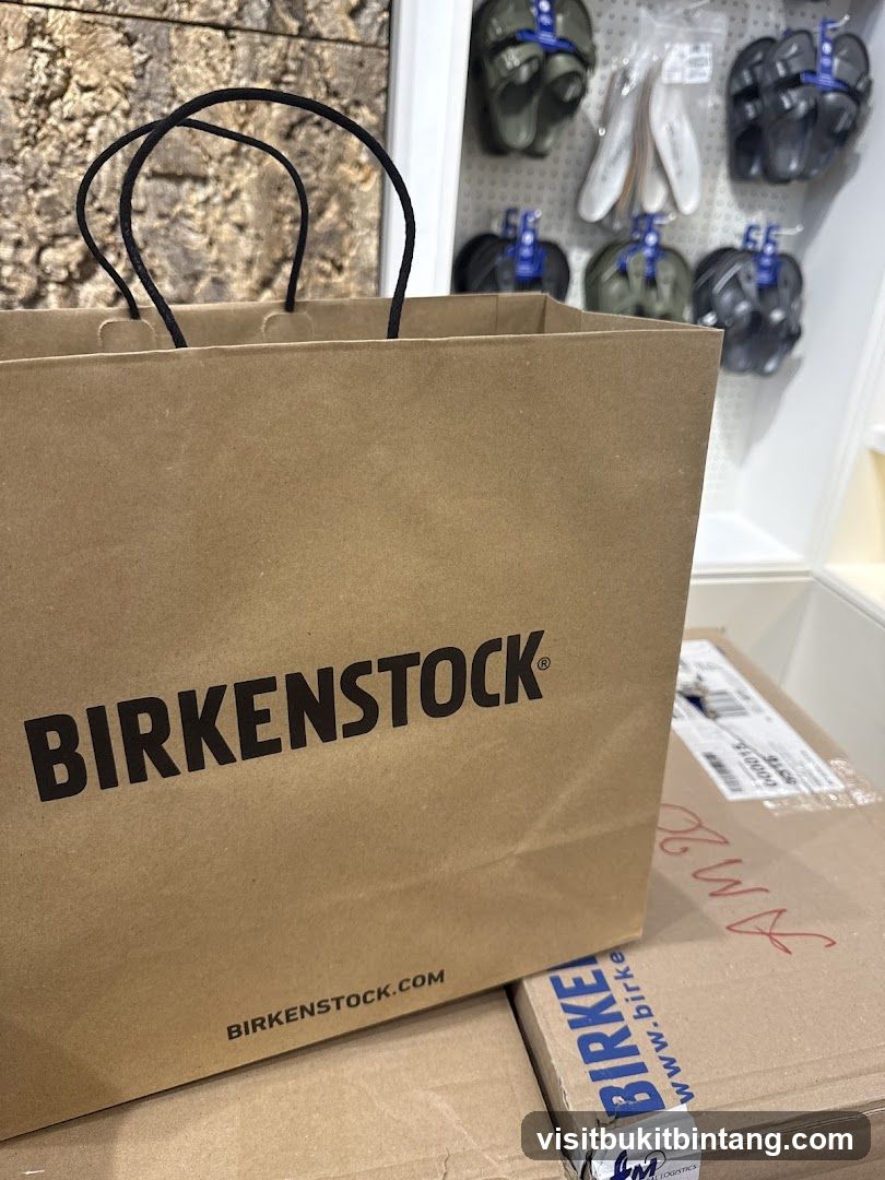 Birkenstock Shopping Bag and Boxes