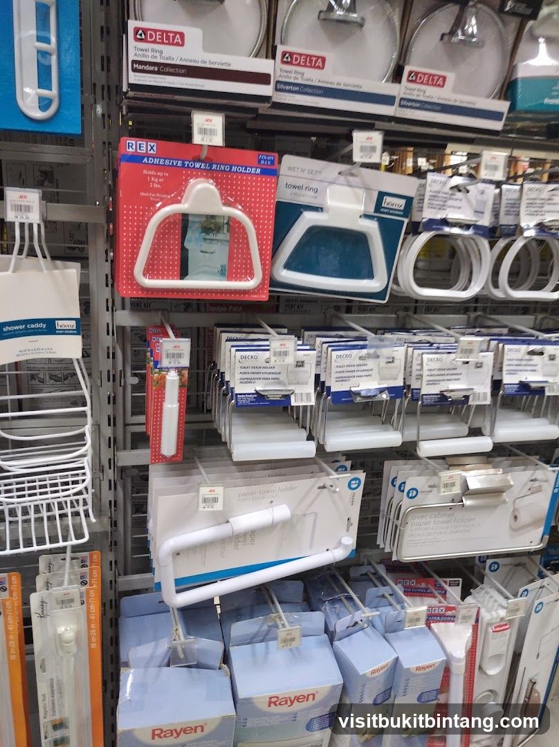 Bathroom Hardware Display