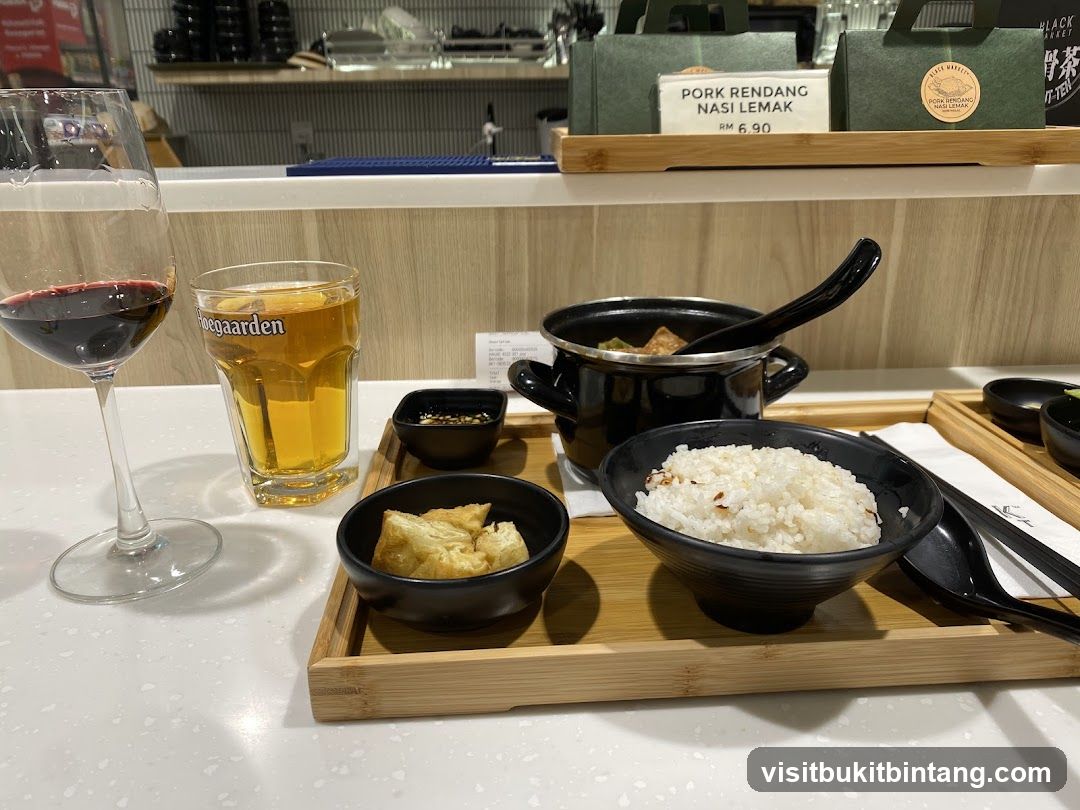 Meal with Drinks