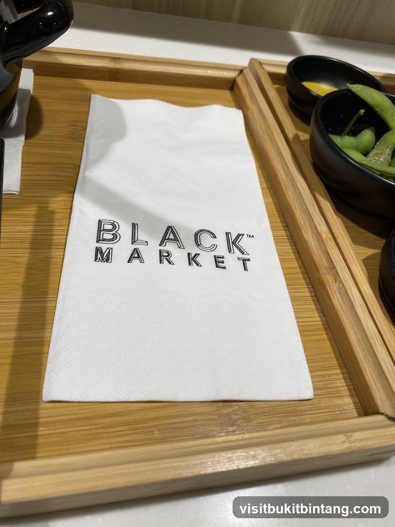 Black Market Napkin
