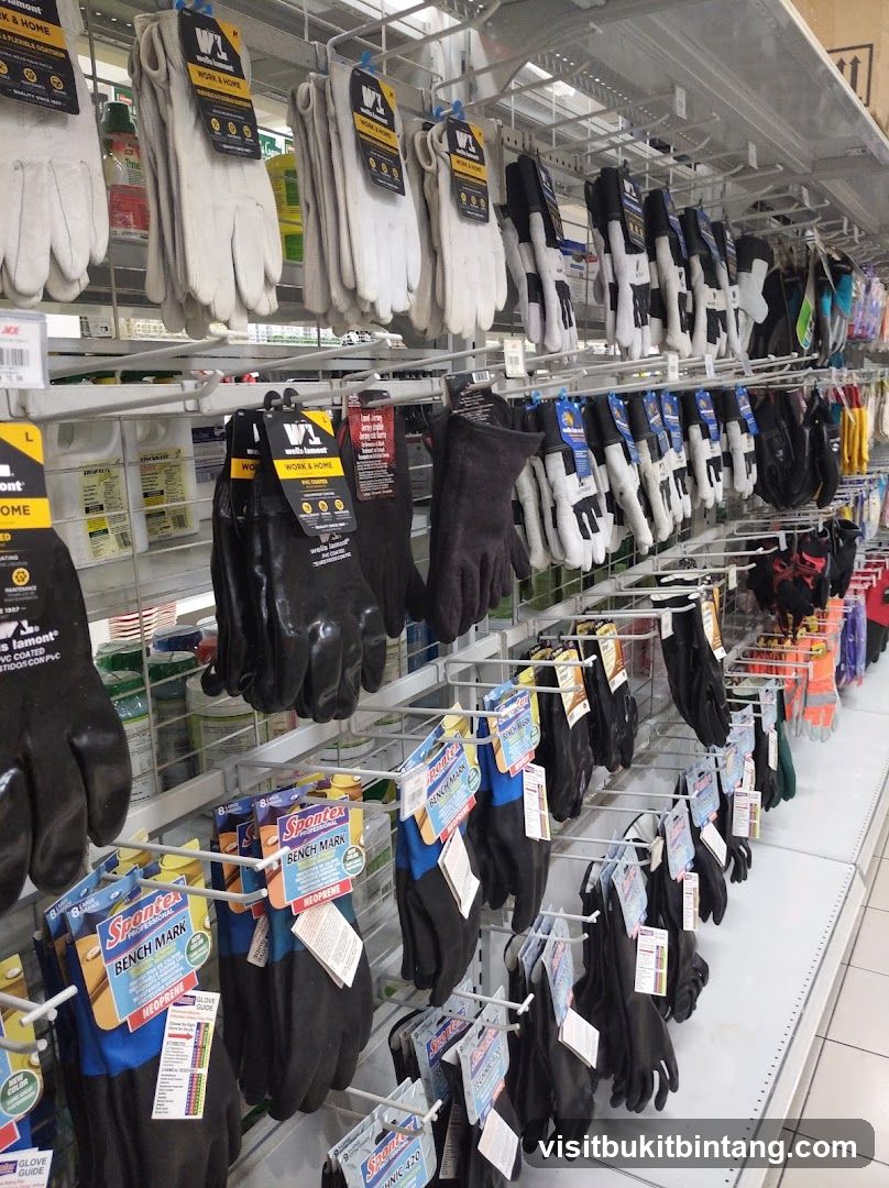 Work Gloves Display