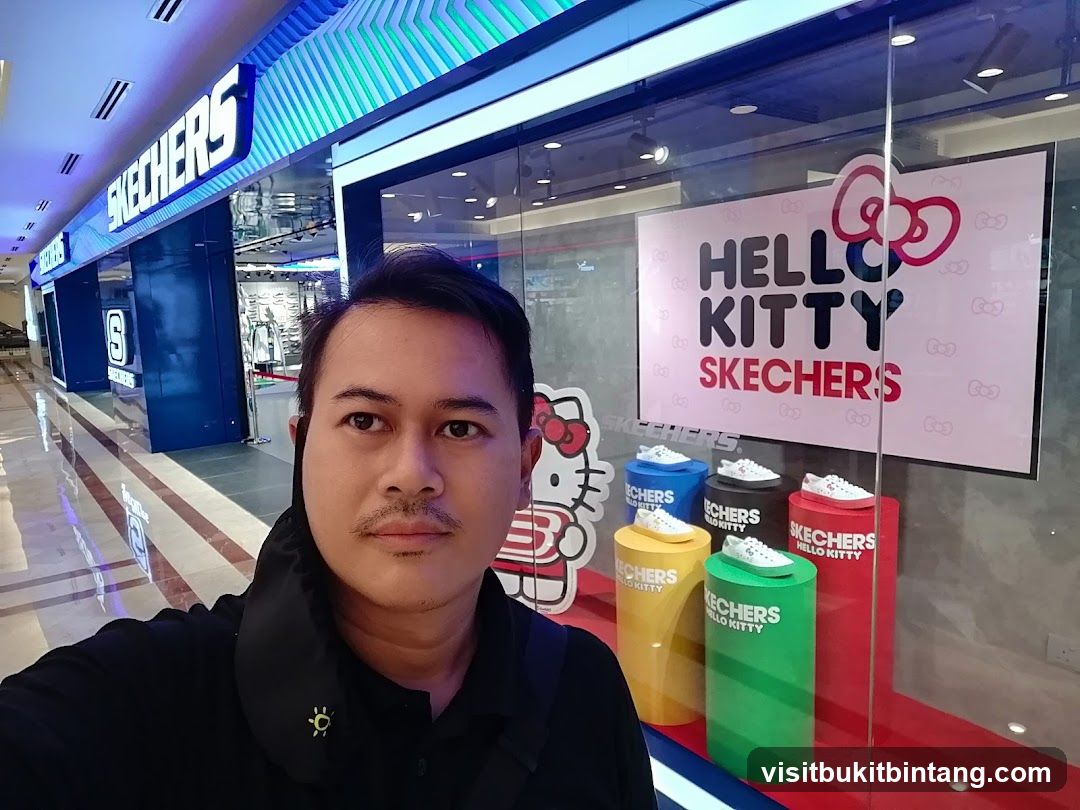 Skechers Storefront with Hello Kitty Collaboration Display