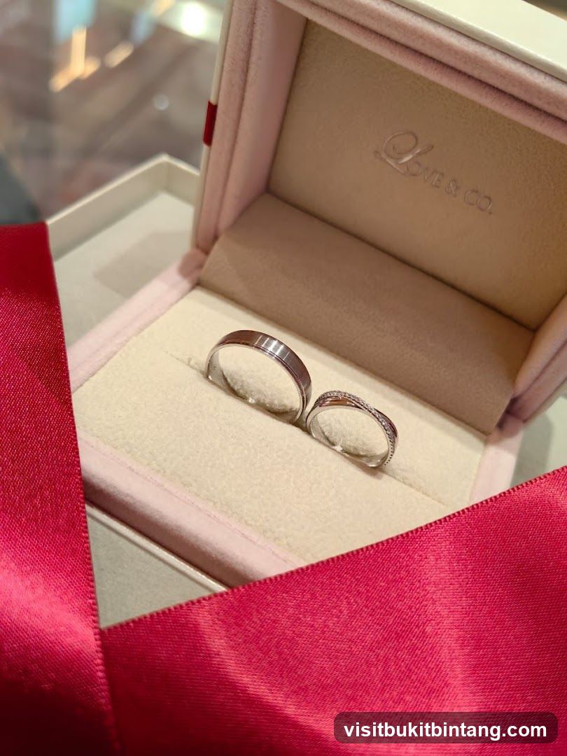 Wedding Rings in a Jewelry Box