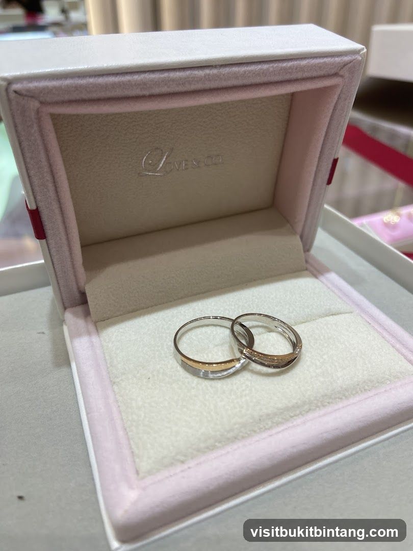 Wedding Rings in a Jewelry Box