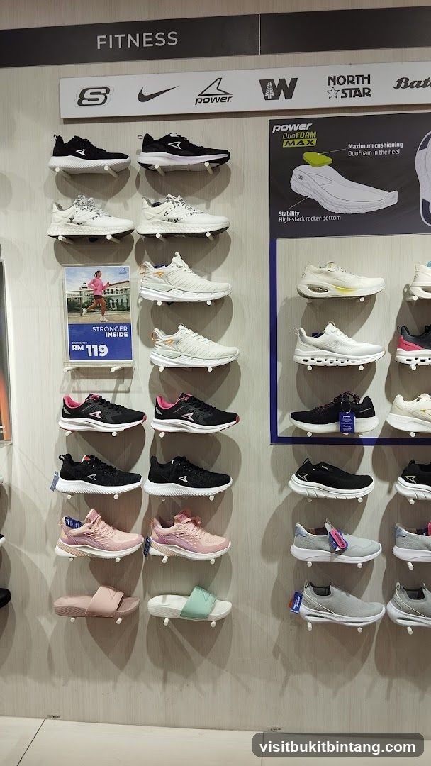 Athletic Footwear Display