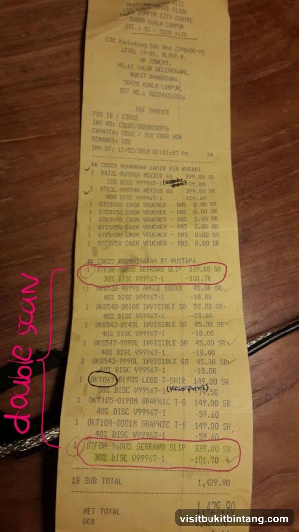 Sales Receipt