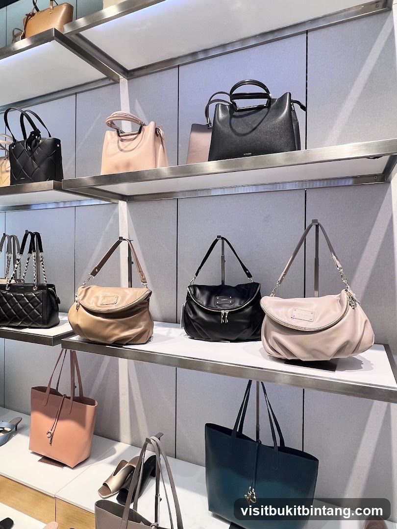 Handbags on Display