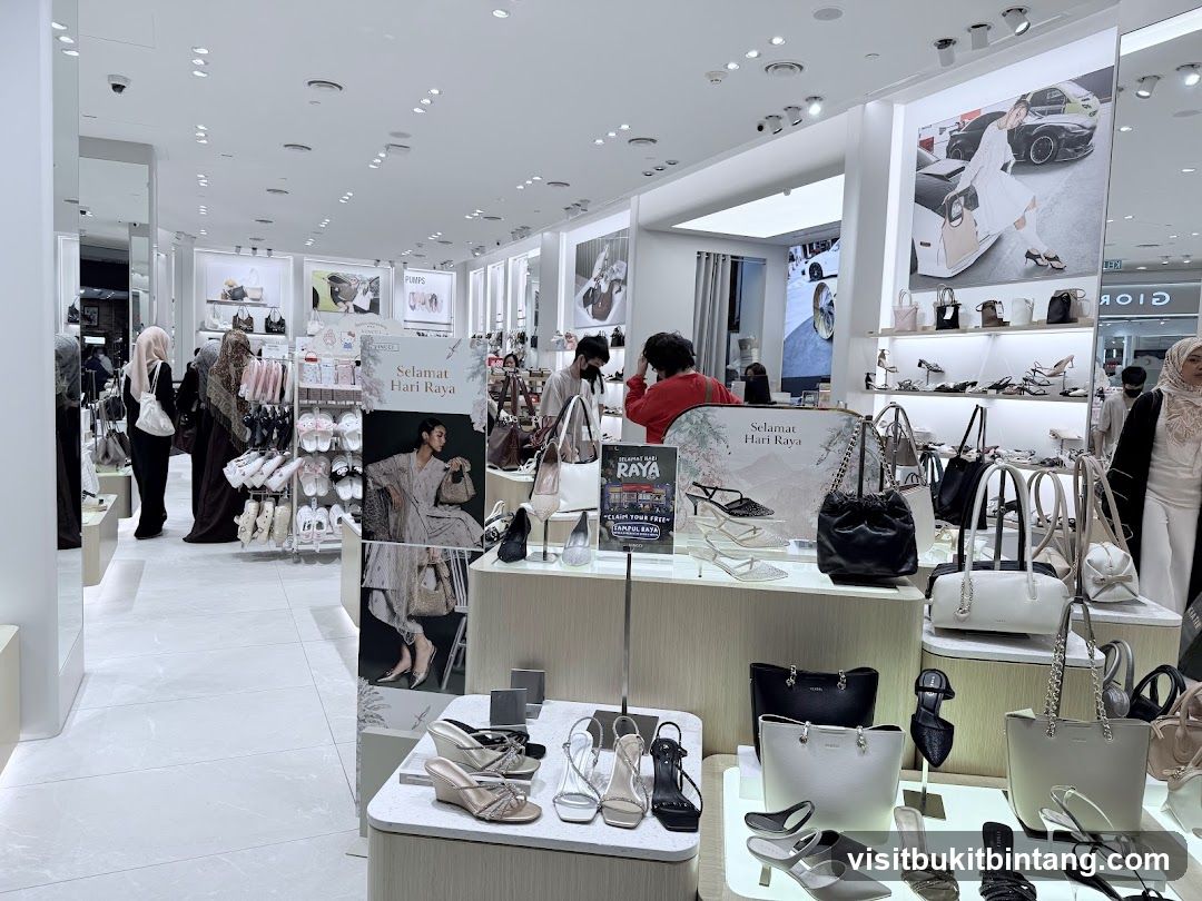 Shoe and Handbag Store Display