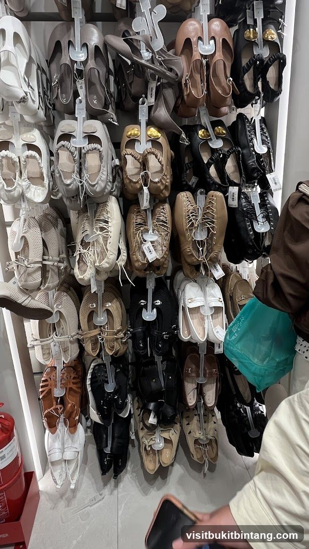 Display of Women's Shoes