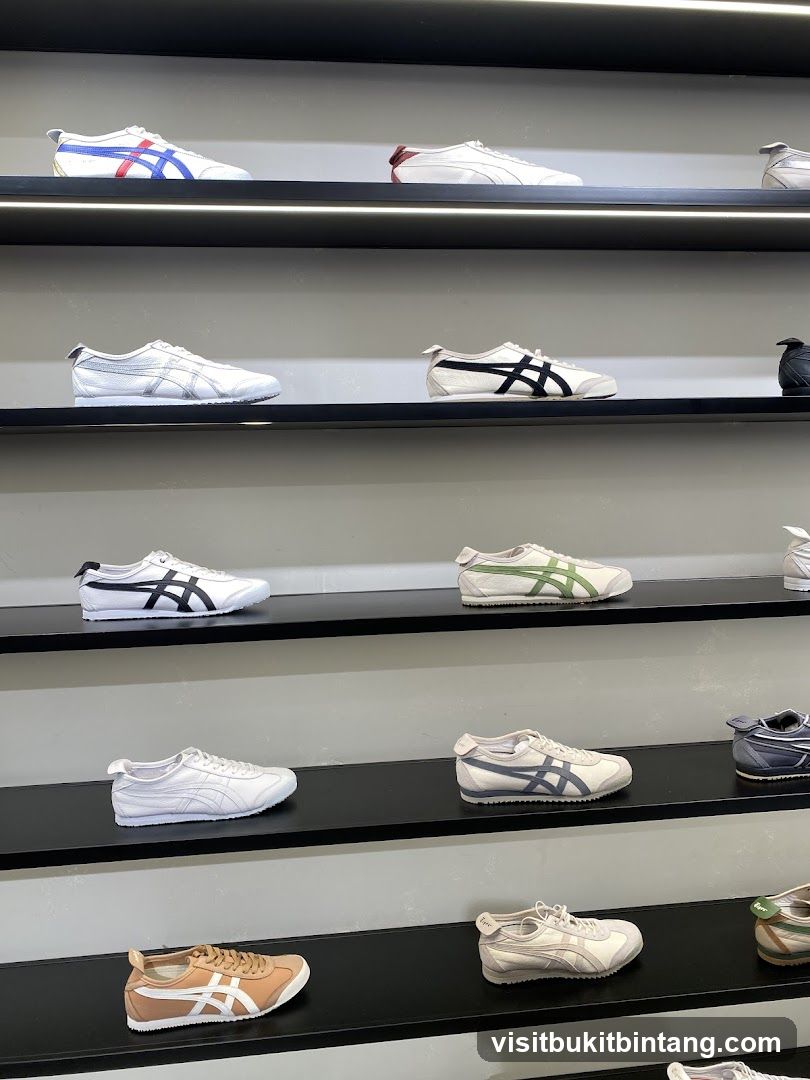 Sneakers on Display