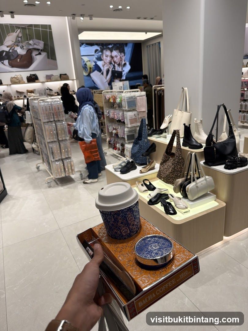 Bacha Coffee and Accessories Display
