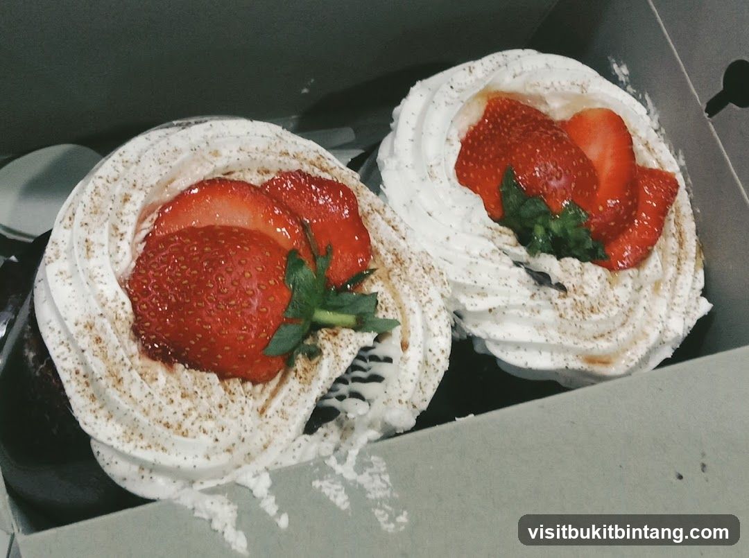 Strawberry Meringue Desserts