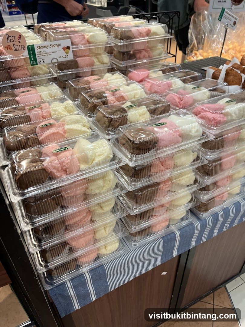 Assorted Steamy Sponge Cakes