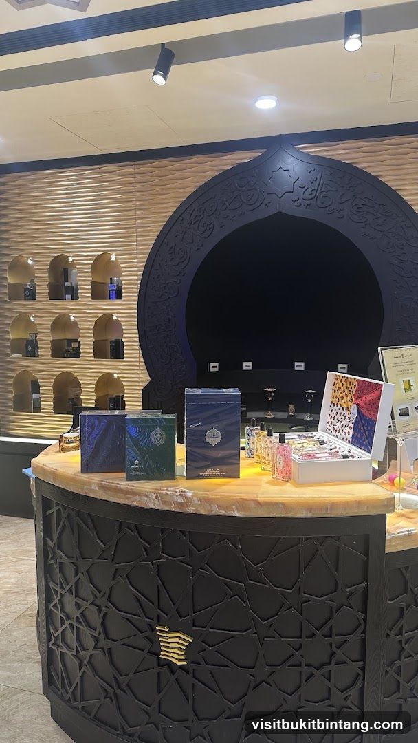 Perfume Display Counter