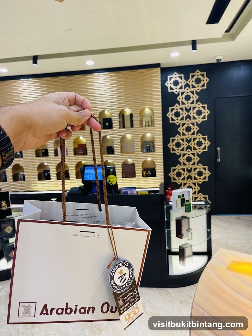 Shopping Bag with Guinness World Record Tag