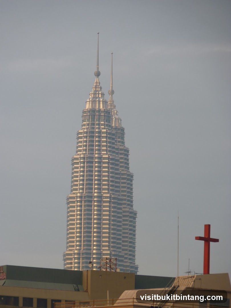 Twin Towers and Cross