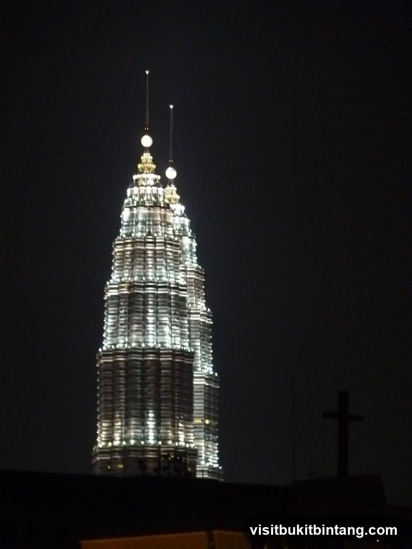 Twin Towers at Night