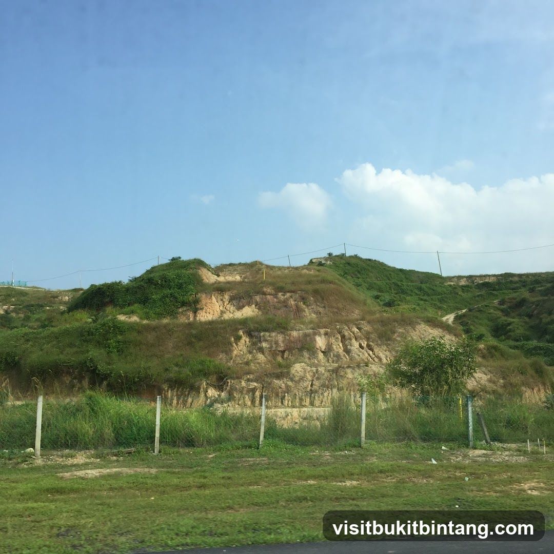 Hilly Landscape with Blue Sky