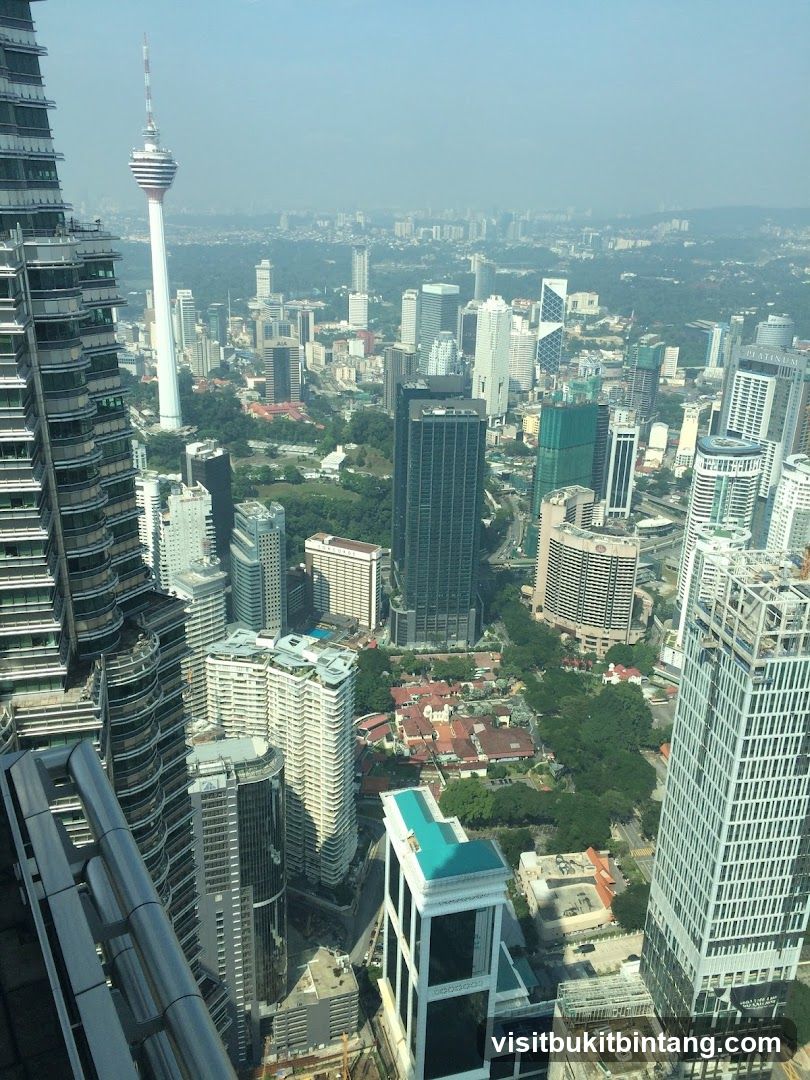 Cityscape with Tall Buildings and a Tower