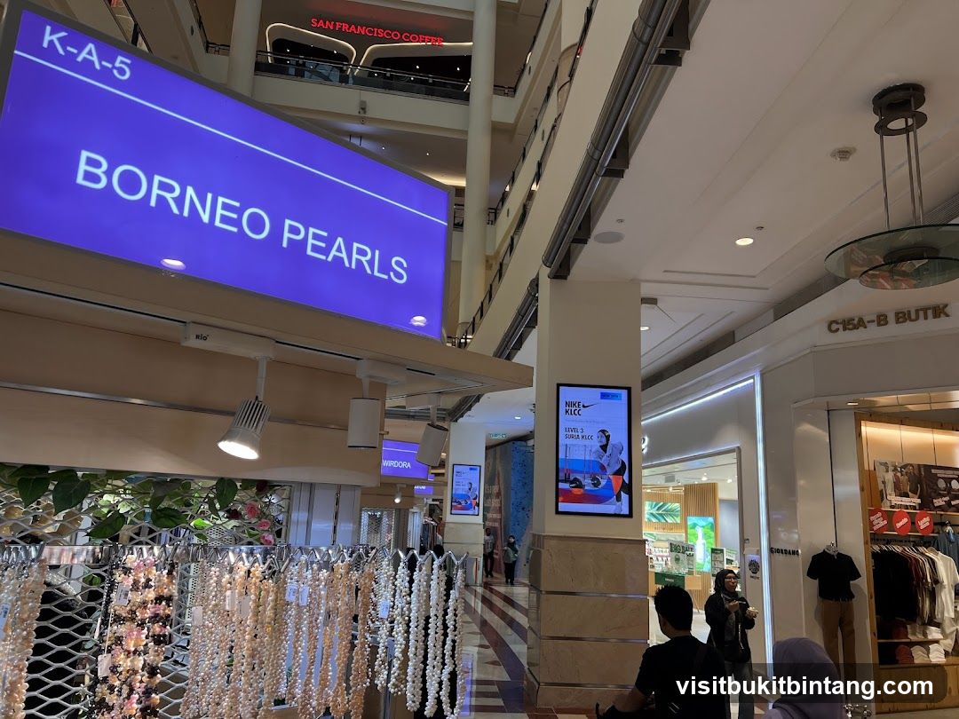 Mall Interior with Shops