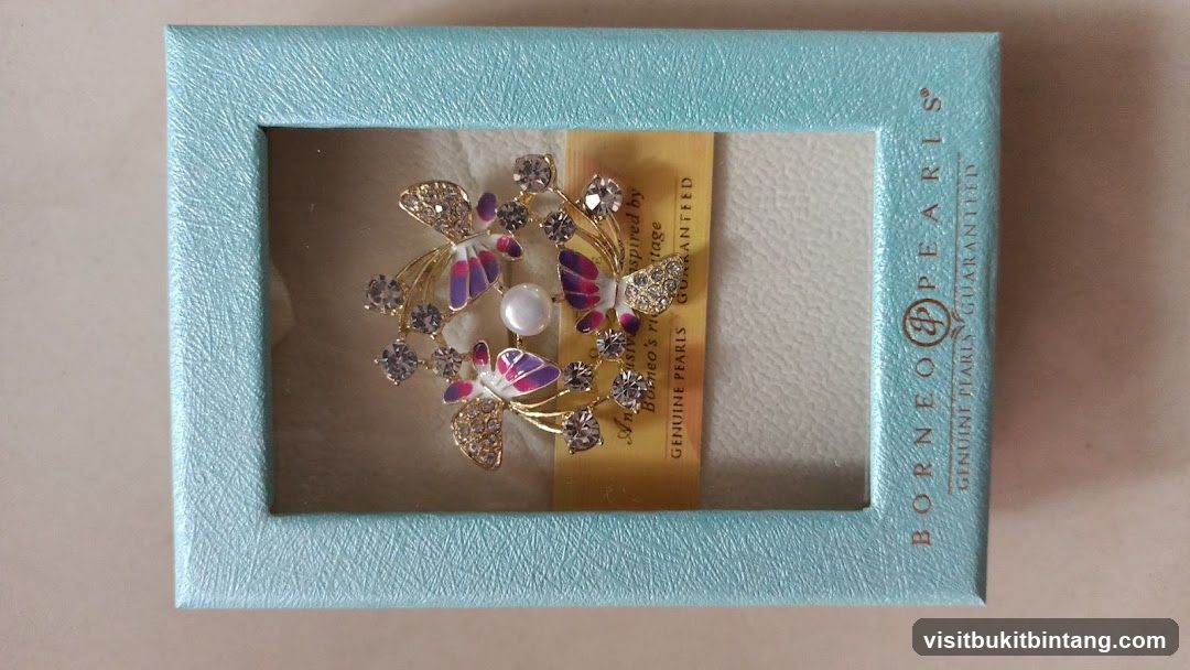 Brooch in a box