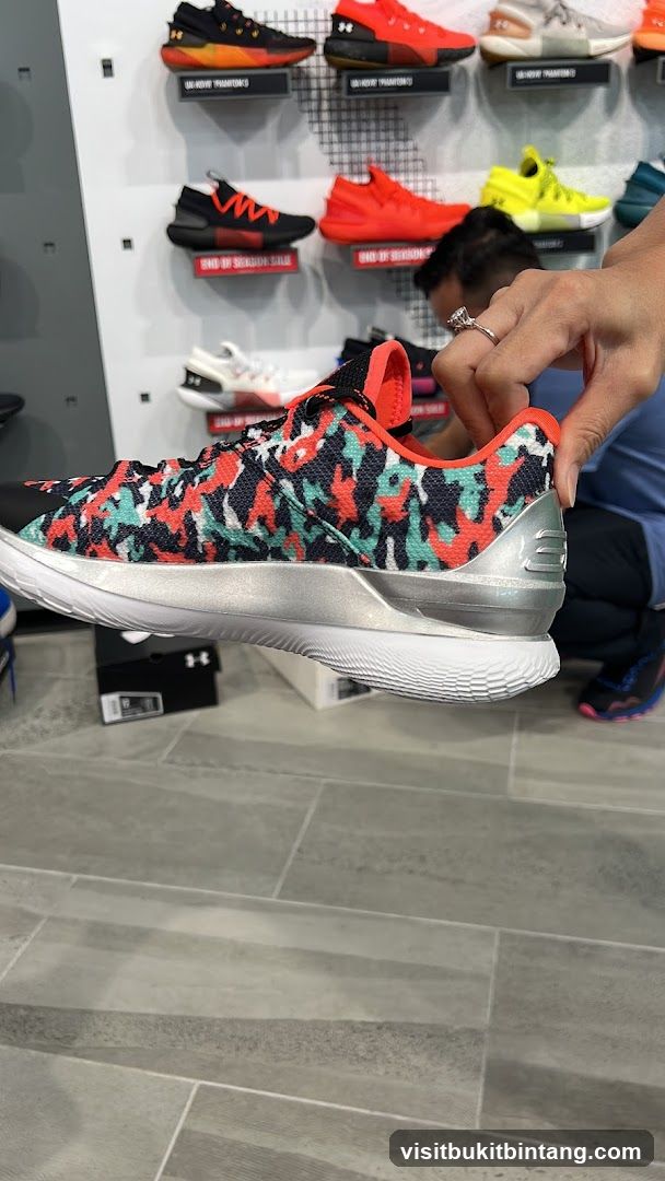 Colorful Athletic Shoe