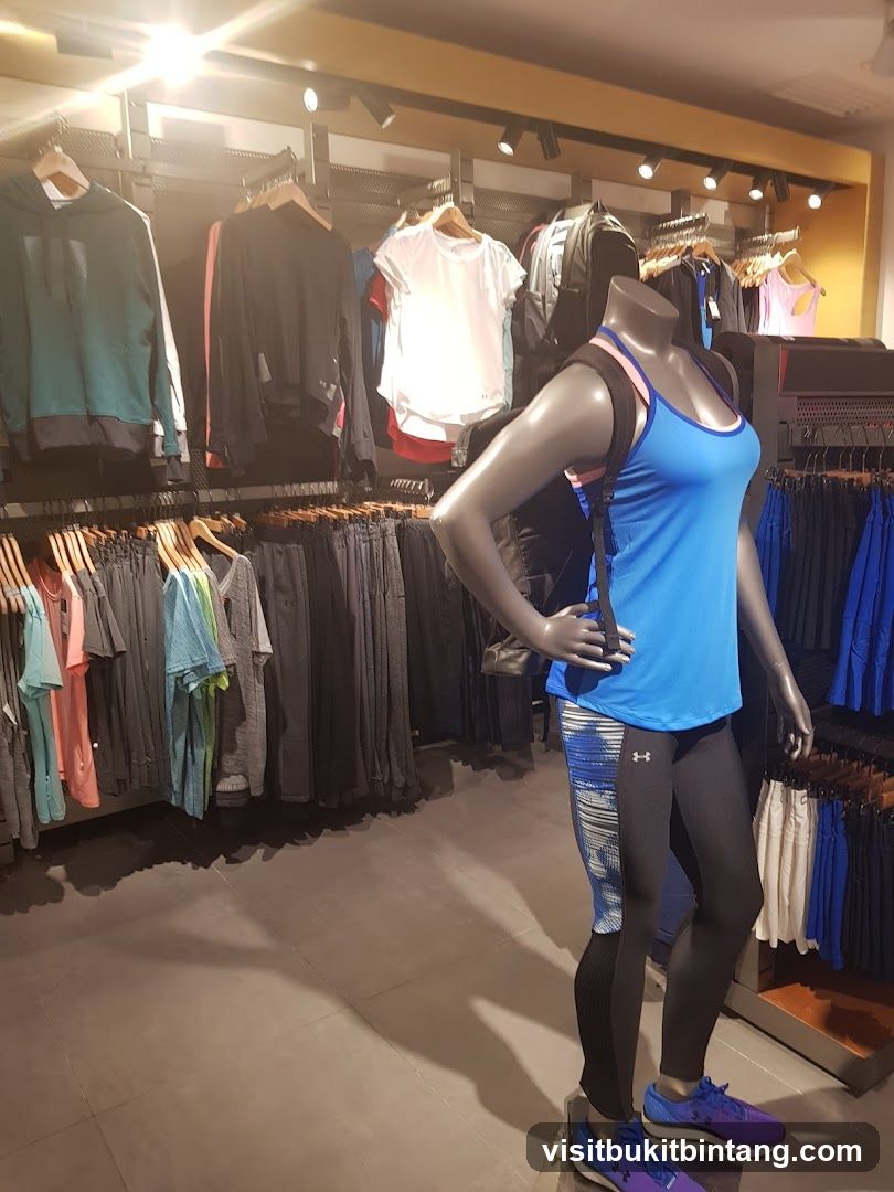 Athletic Apparel Display