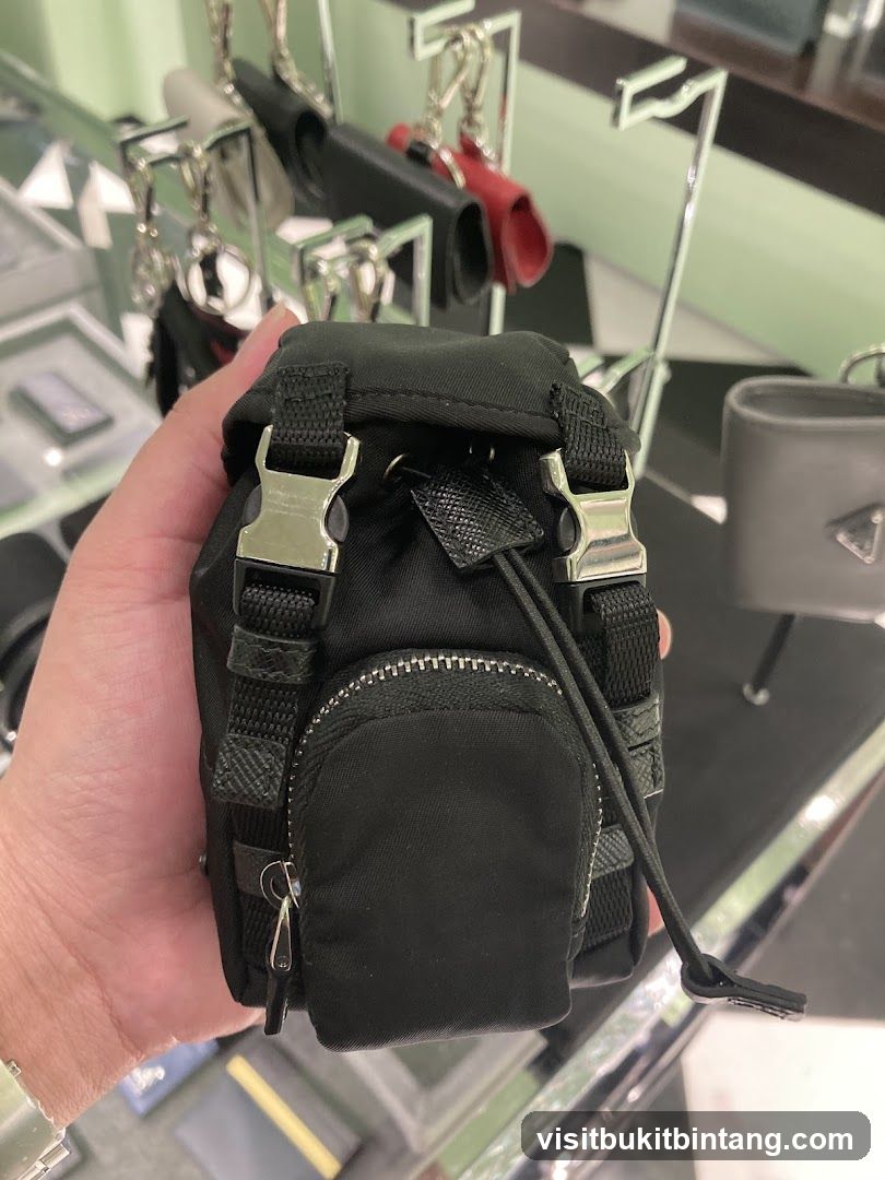 Miniature Backpack Keychain