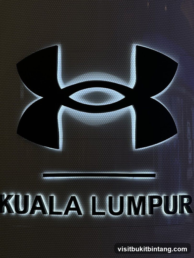 Under Armour Logo and Kuala Lumpur Text