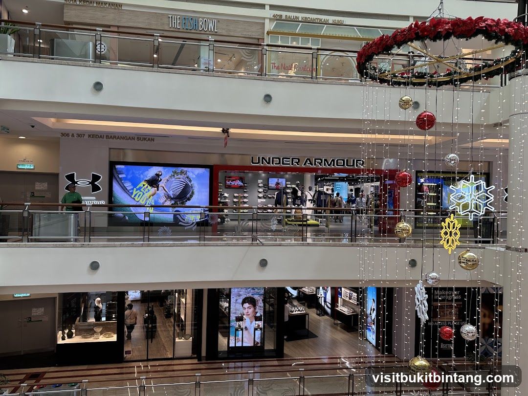 Under Armour Store in a Mall