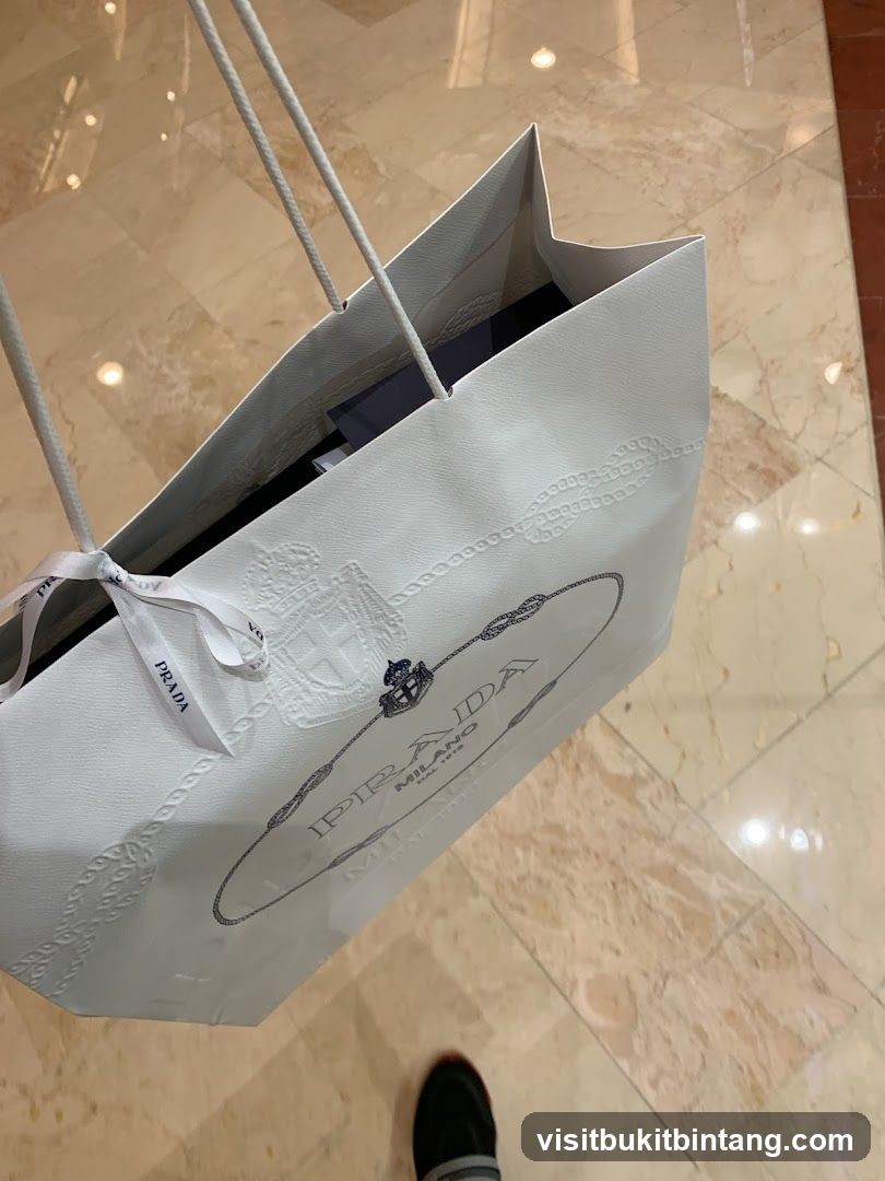 Prada Shopping Bag