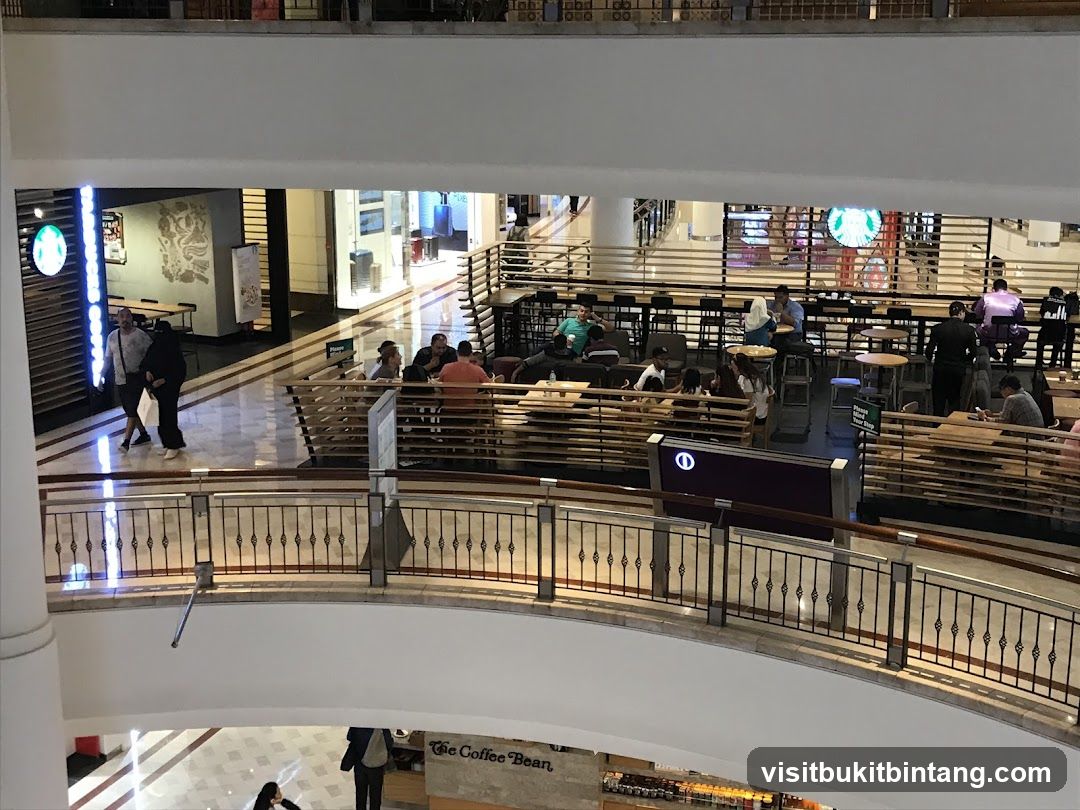 Starbucks and Coffee Bean in a Mall