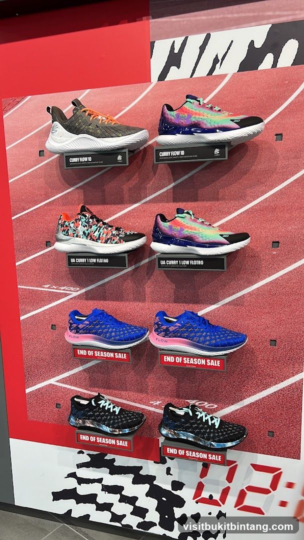 Athletic Shoes Display