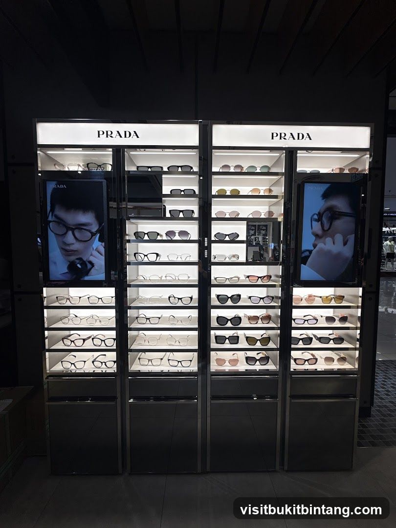 Prada Eyewear Display