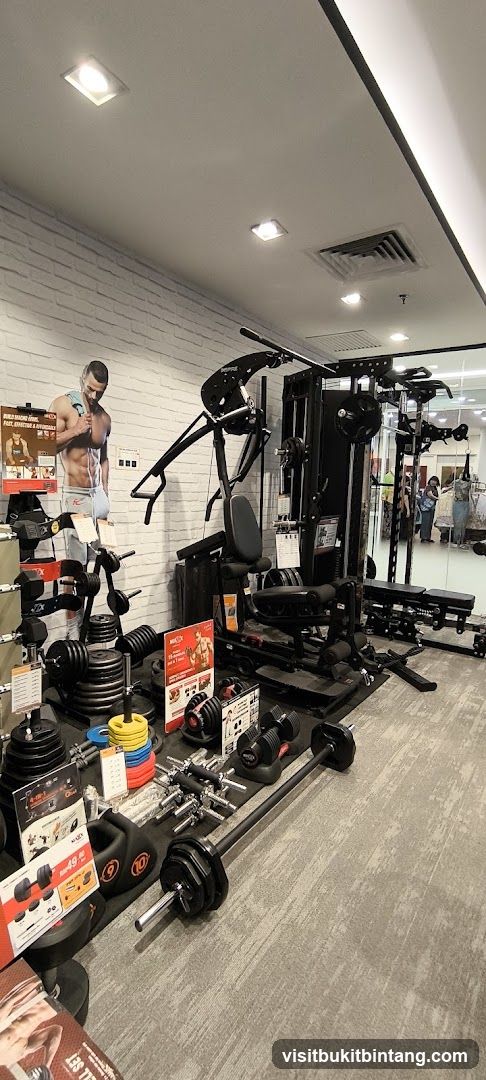 Gym Equipment Display