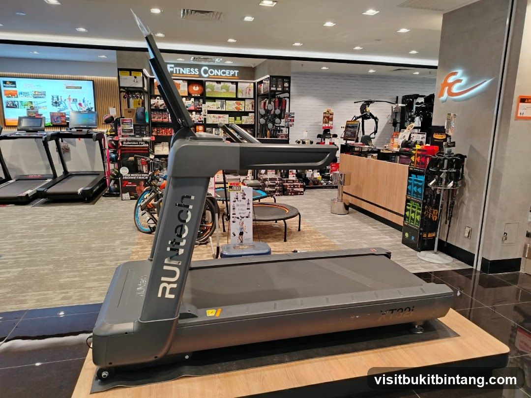 Fitness Equipment Store Interior