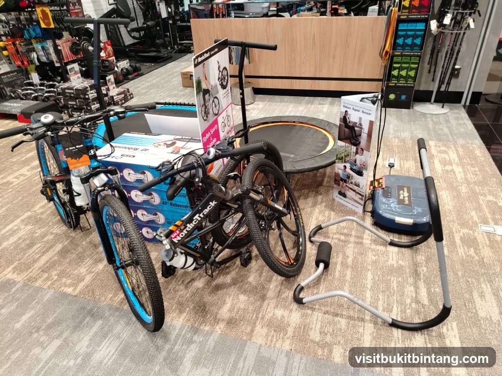 Fitness Equipment Display