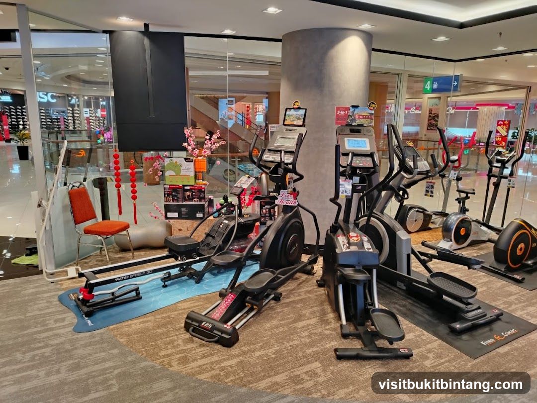 Fitness Equipment Display