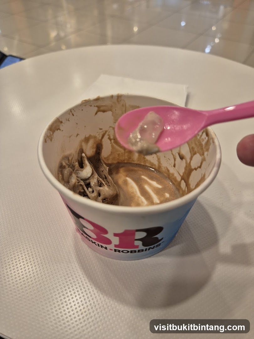 Ice cream in a cup