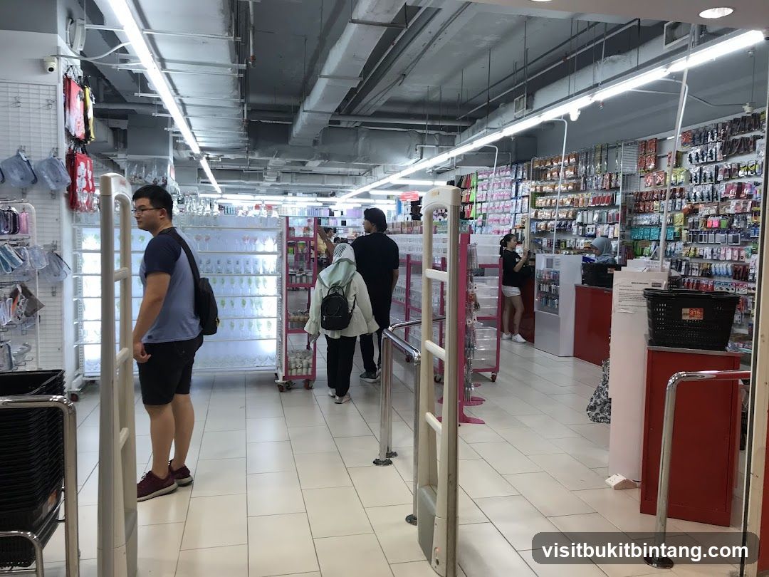 Store Interior with Shoppers
