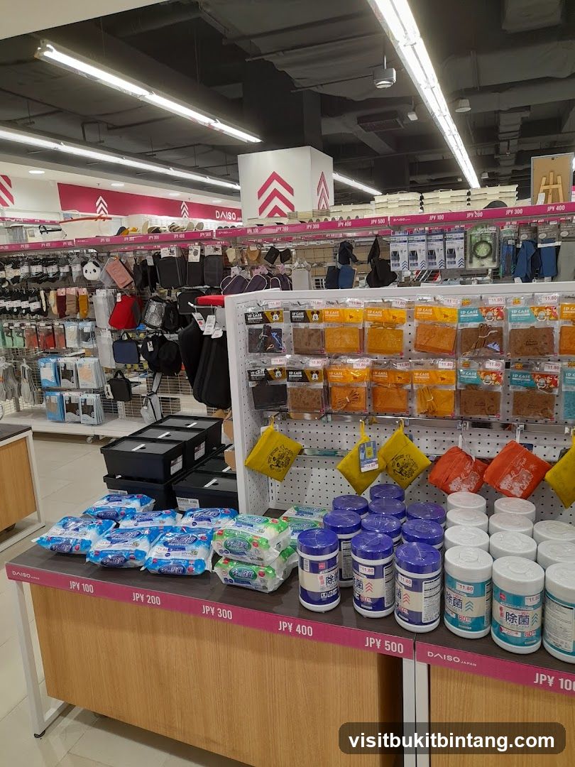 Daiso Japan Store Interior