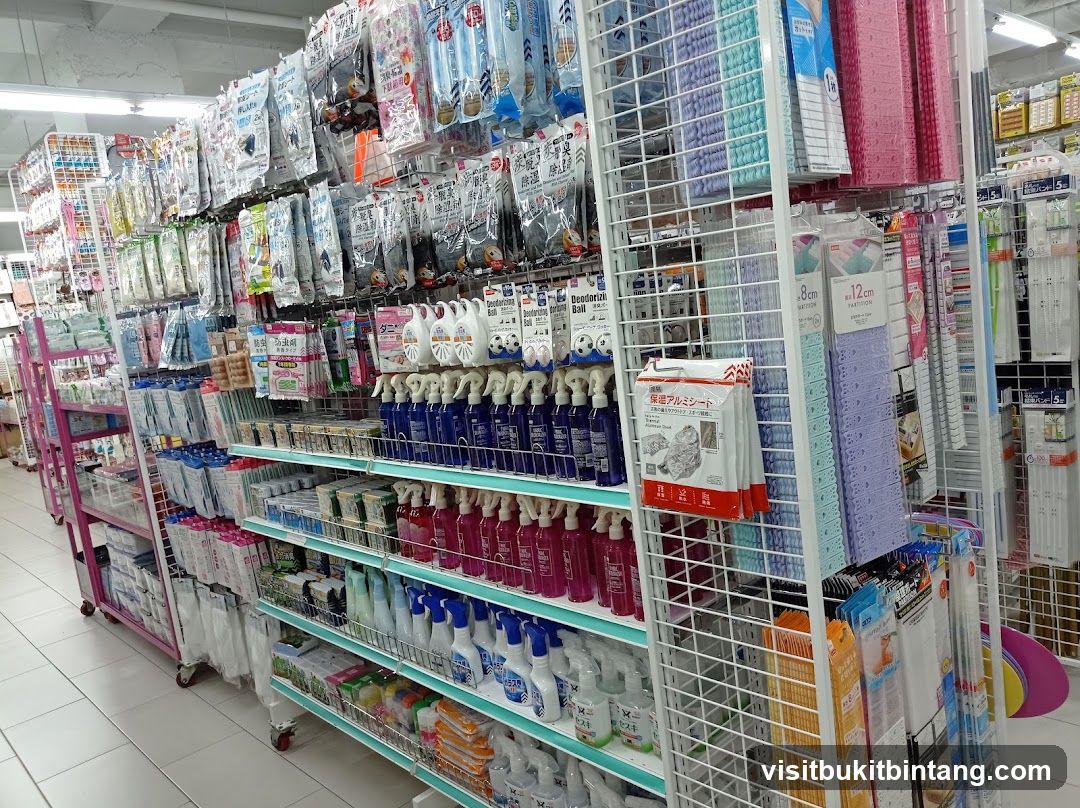 Store Aisles with Household Products