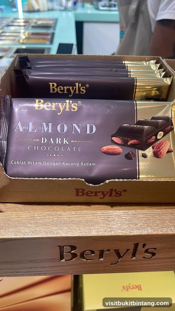 Beryl's Almond Dark Chocolate Bars